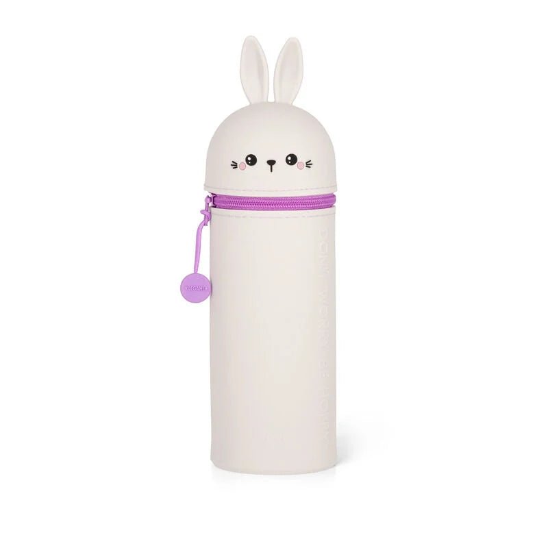 2 - in - 1 - Federmäppchen aus Silikon - Hase Legami - malmichmunt.com