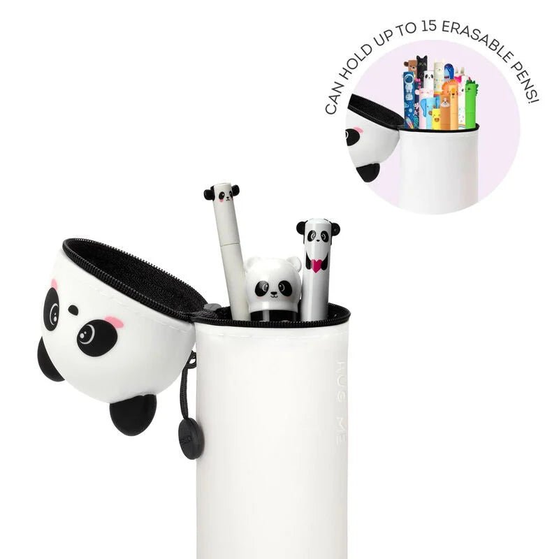 2 - in - 1 - Federmäppchen aus Silikon - Panda Legami - malmichmunt.com