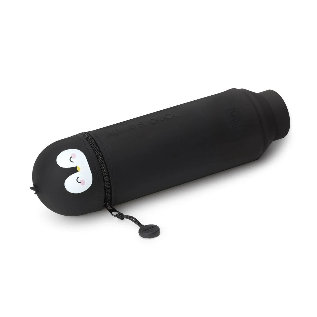 2 - in - 1 - Federmäppchen aus Silikon - Pinguin Legami - malmichmunt.com