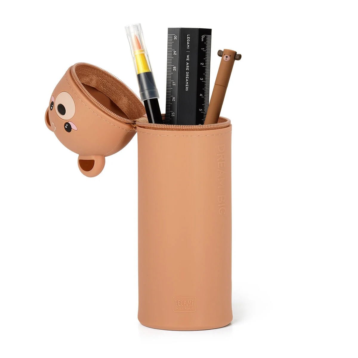 2 - in - 1 - Federmäppchen aus Silikon - Teddy Bär Legami - malmichmunt.com