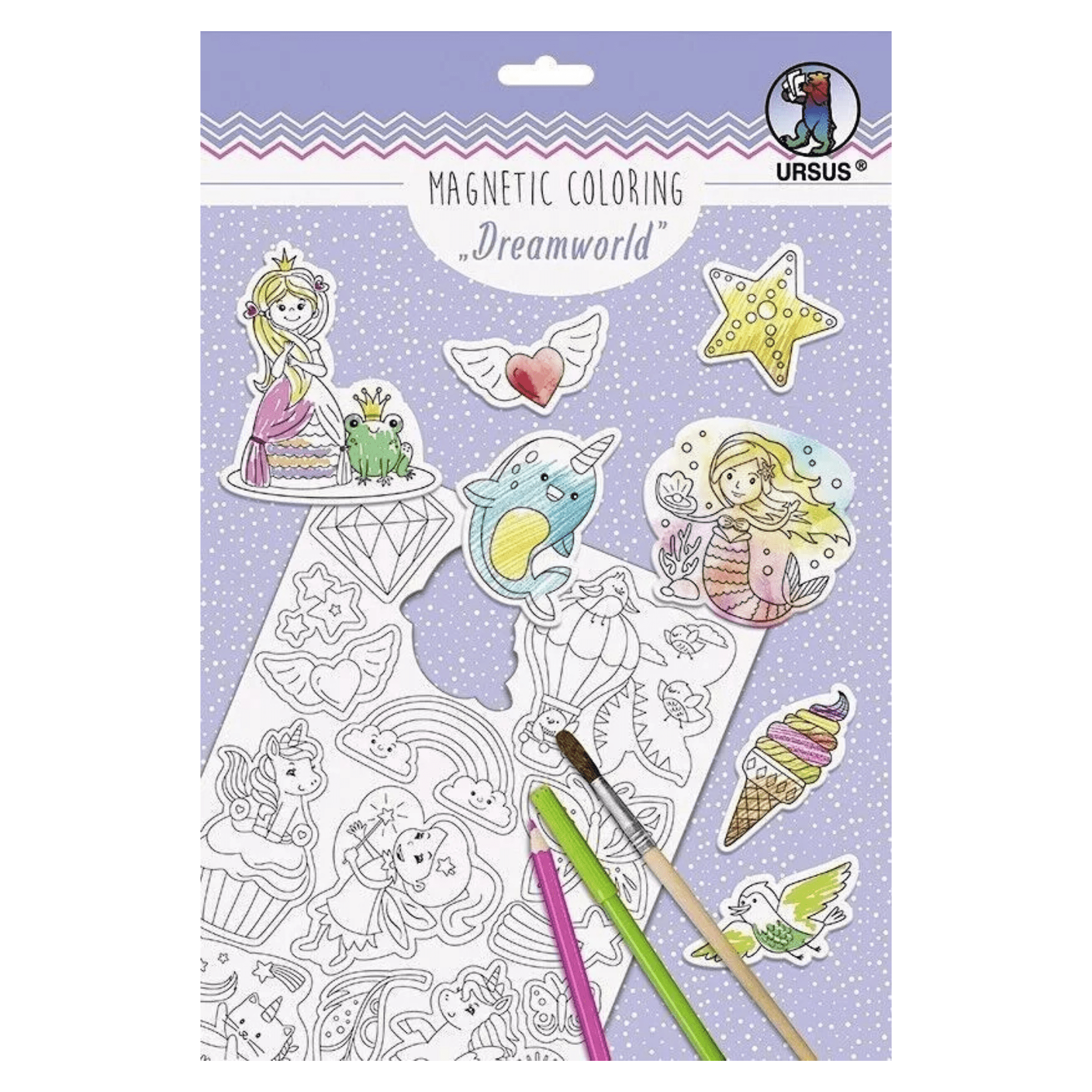 30 Magnete zum Ausmalen - Dreamworld Ursus - malmichmunt.com