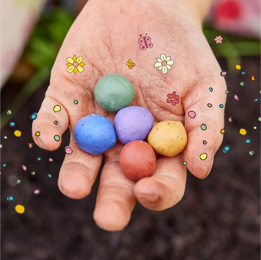 5 Blumenmurmeln im Tütchen – Danke Die Stadtgärtner - malmichmunt.com