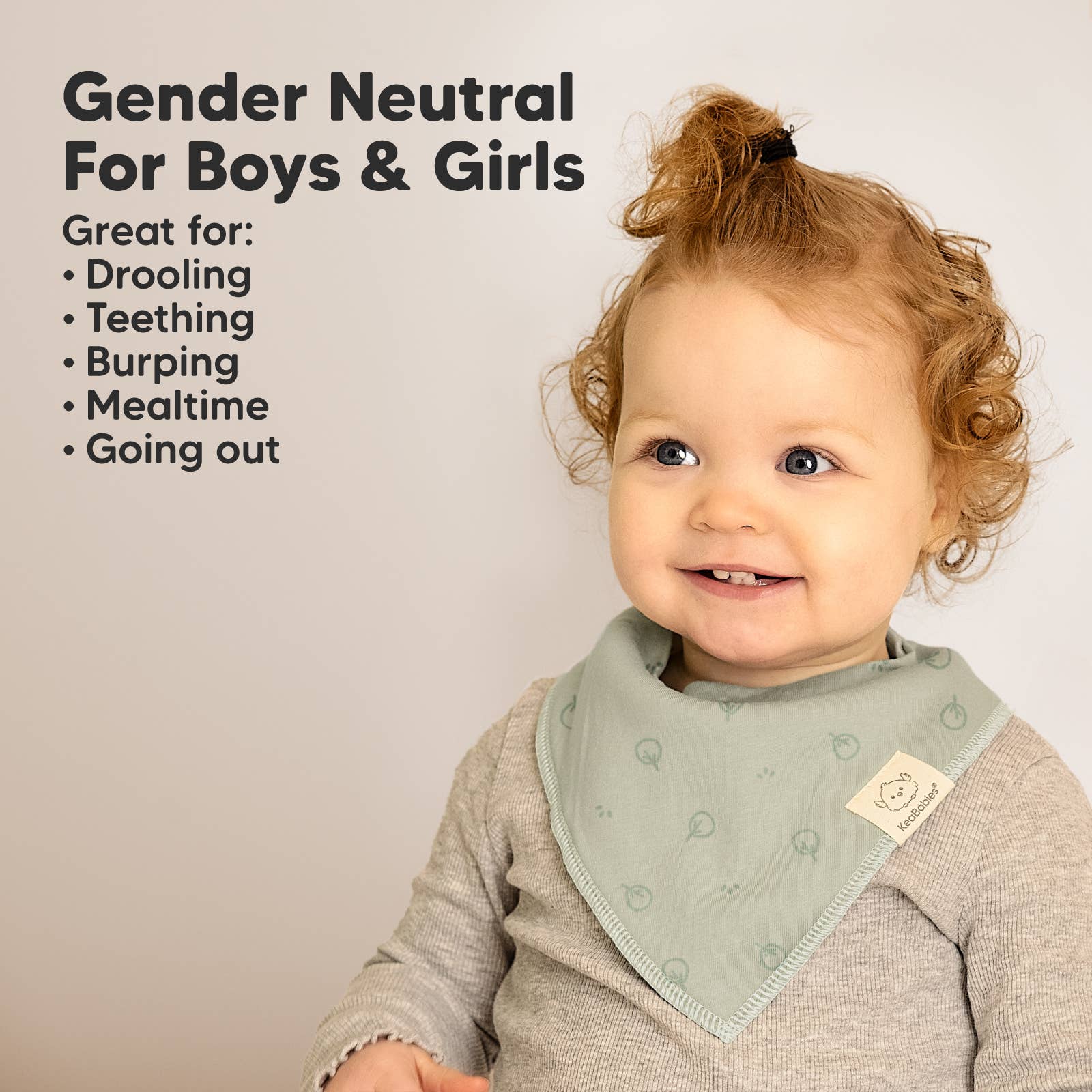 8er-Set Baby-Bandana-Lätzchen für Jungen und Mädchen: Nordisch KeaBabies - malmichmunt.com