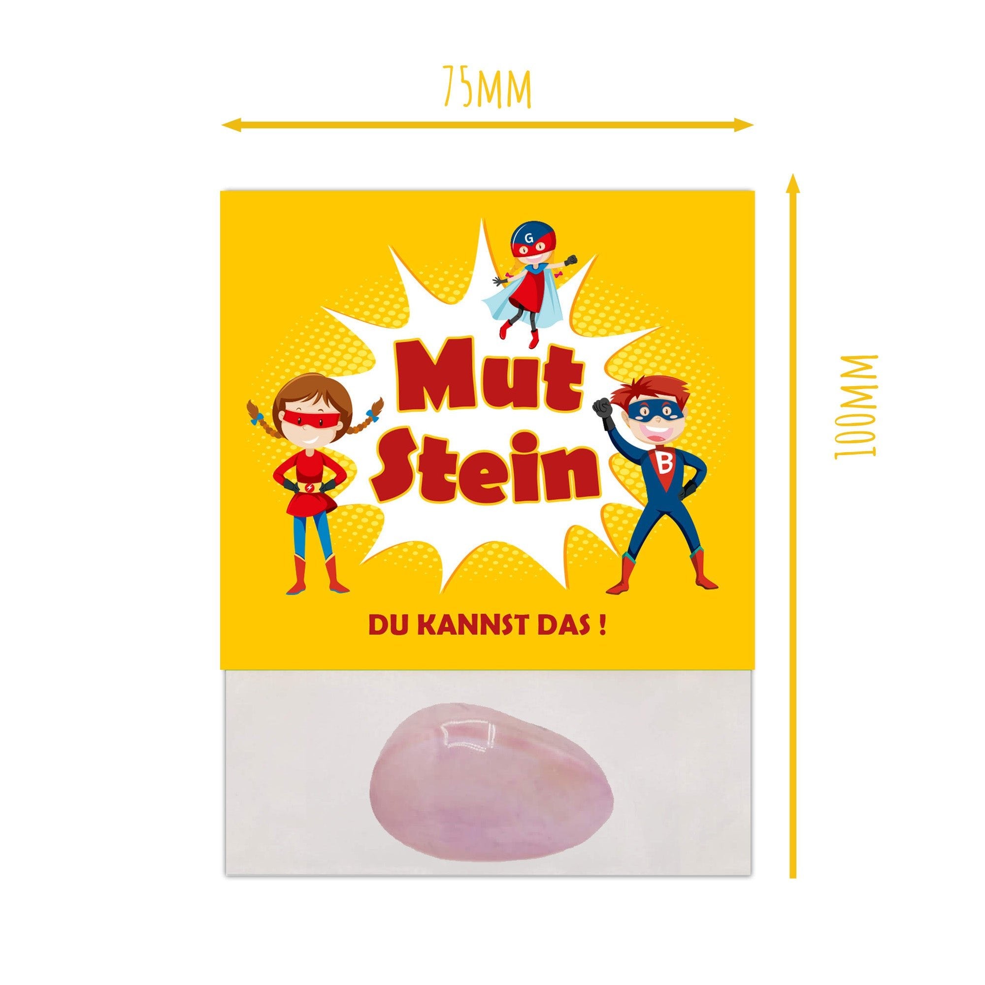 8er Set Glückssteine Mut Jeka - malmichmunt.com