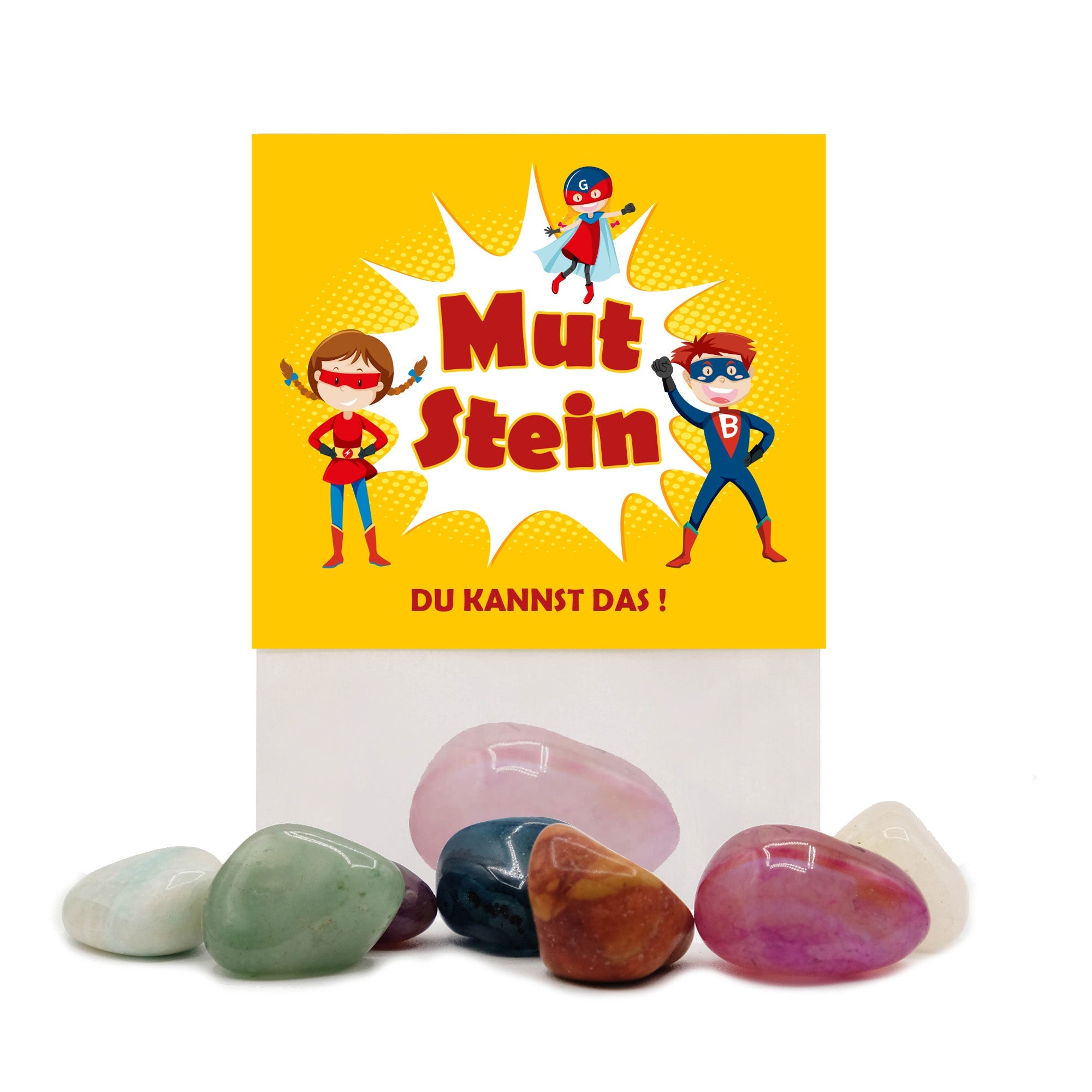 8er Set Glückssteine Mut Jeka - malmichmunt.com