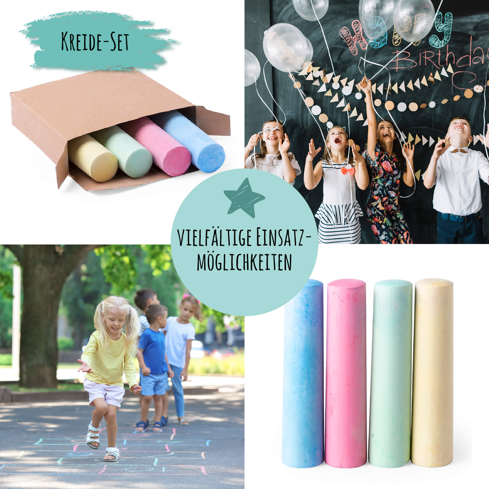 8er Set Malkreide Jeka - malmichmunt.com