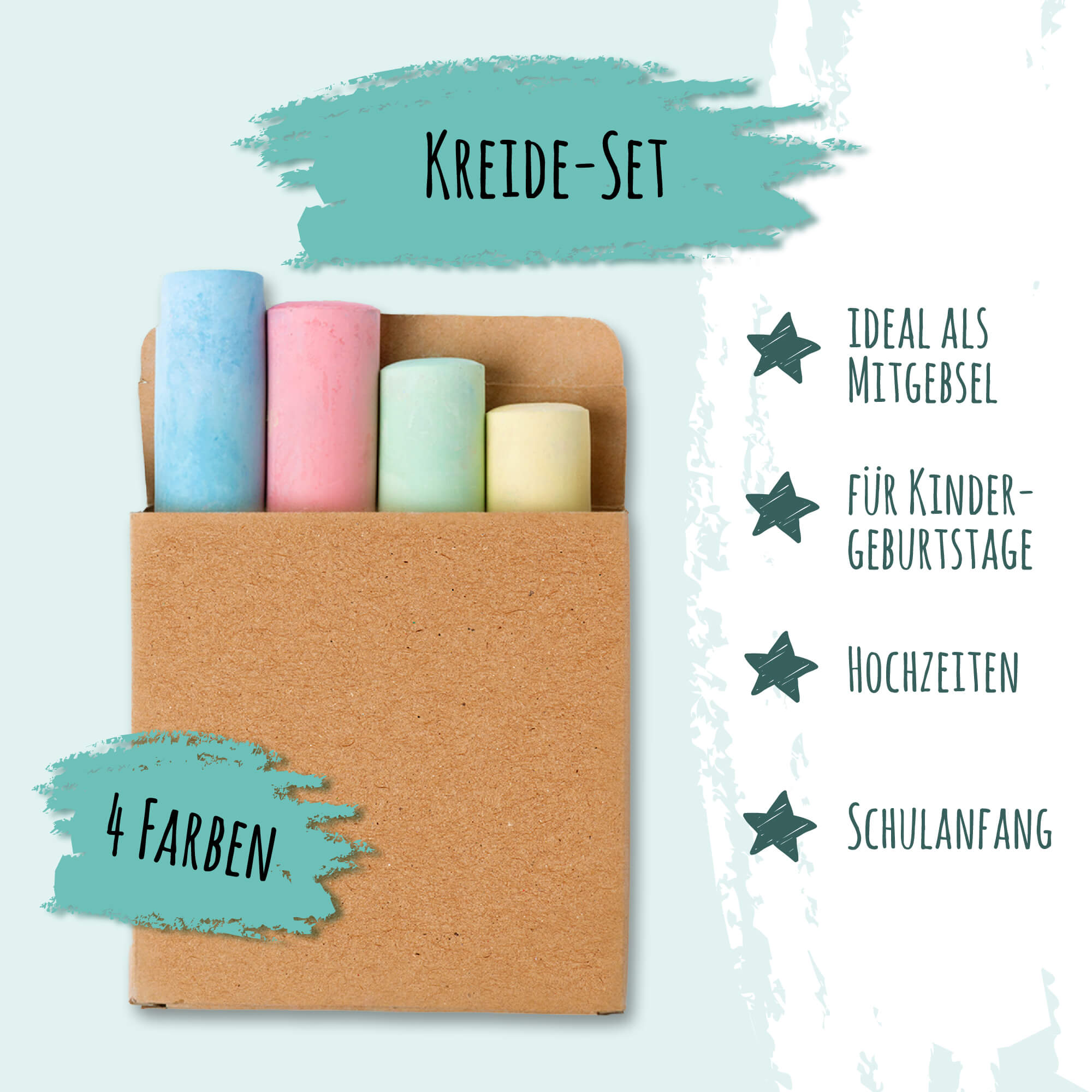 8er Set Malkreide Jeka - malmichmunt.com