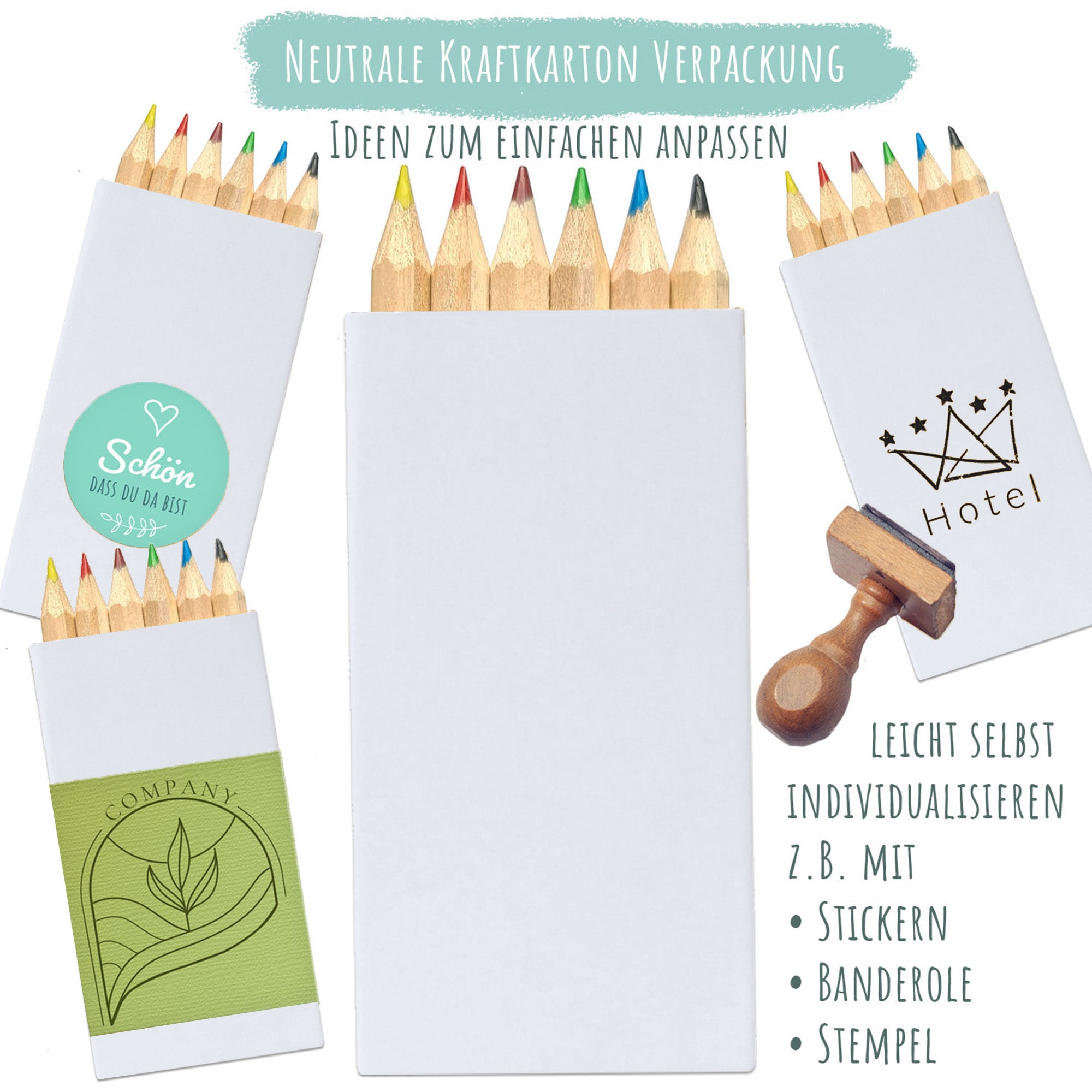 10er Set Buntstifte für Kinder