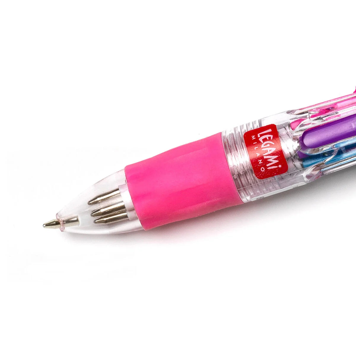 Mini - Kugelschreiber mit 4 Farben - Mini Magic Rainbow Einhorn - malmichmunt.com