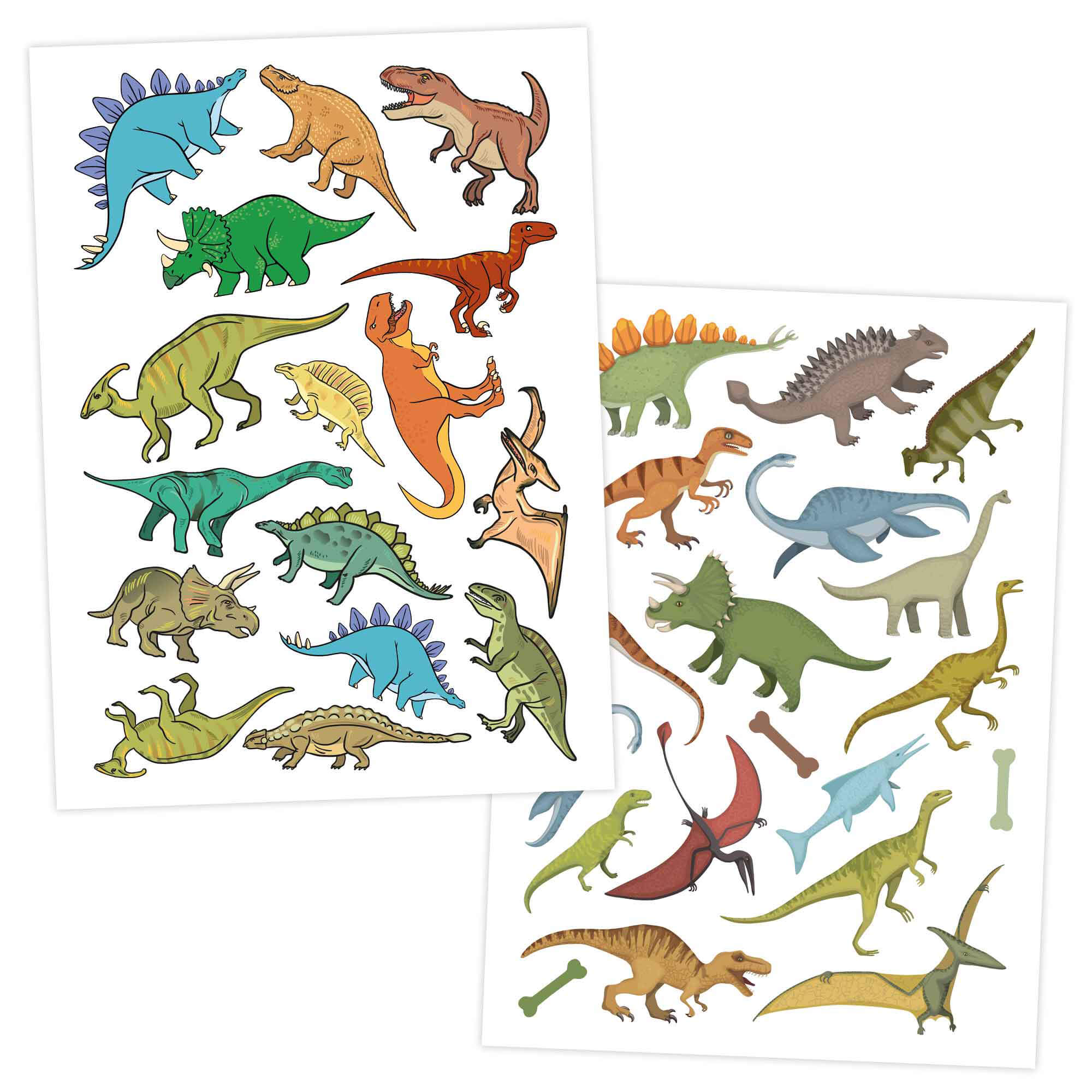 Papierdrachen Kindertattoos Dinos Papierdrachen - malmichmunt.com