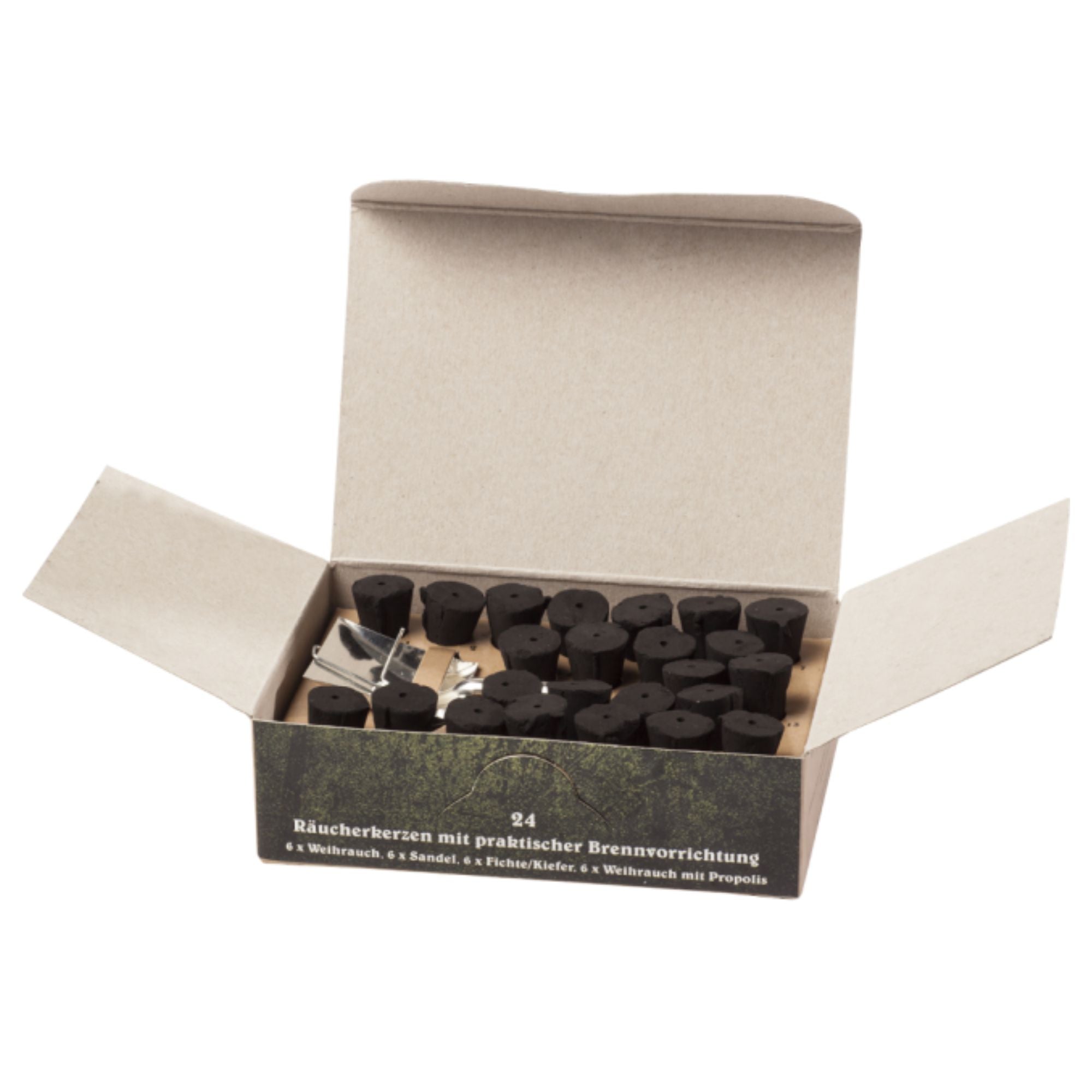 Adventskalender Räucherkerzen "Afach Annersch" Huss - malmichmunt.com