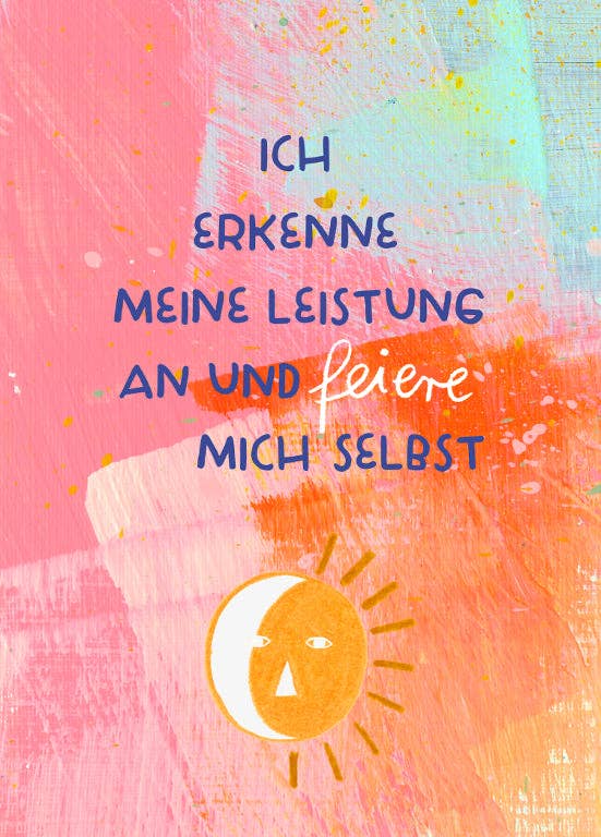 Affirmationskarten Set für Erwachsene - "Karten für ein gutes Leben" Frau Ottilie - malmichmunt.com