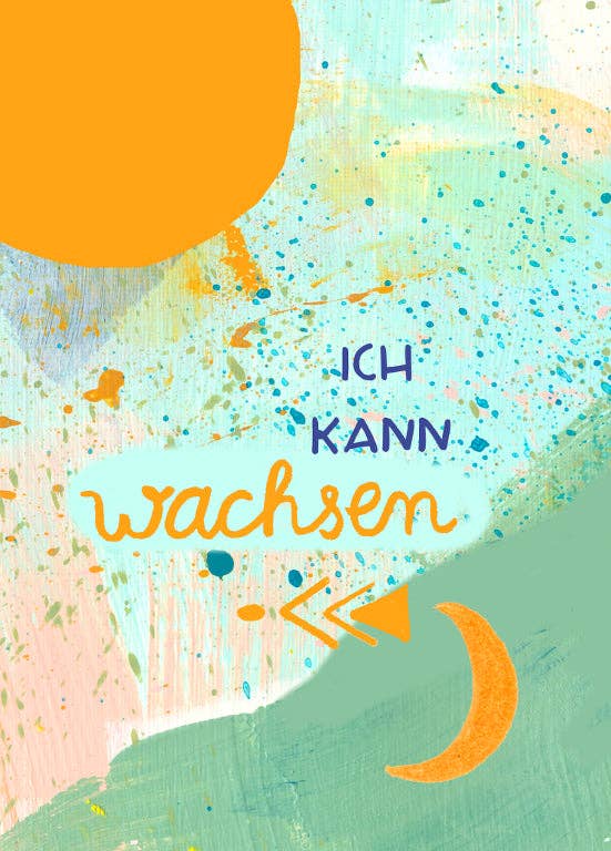 Affirmationskarten Set für Erwachsene - "Karten für ein gutes Leben" Frau Ottilie - malmichmunt.com
