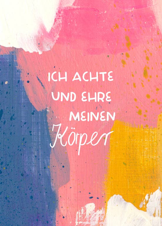 Affirmationskarten Set für Erwachsene - "Karten für ein gutes Leben" Frau Ottilie - malmichmunt.com