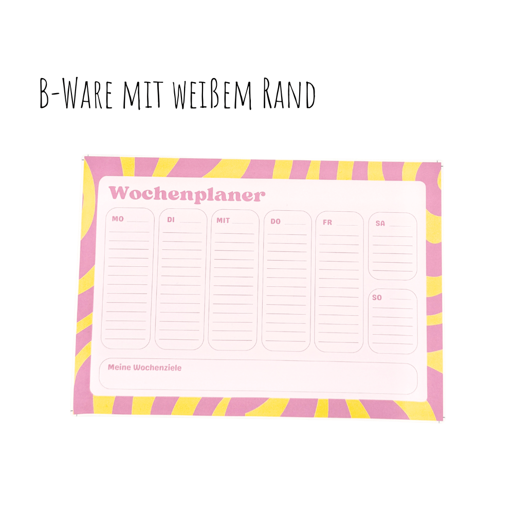 B - Ware: Wochenplaner "Daily dose of dopamine" A4 Jeka - malmichmunt.com