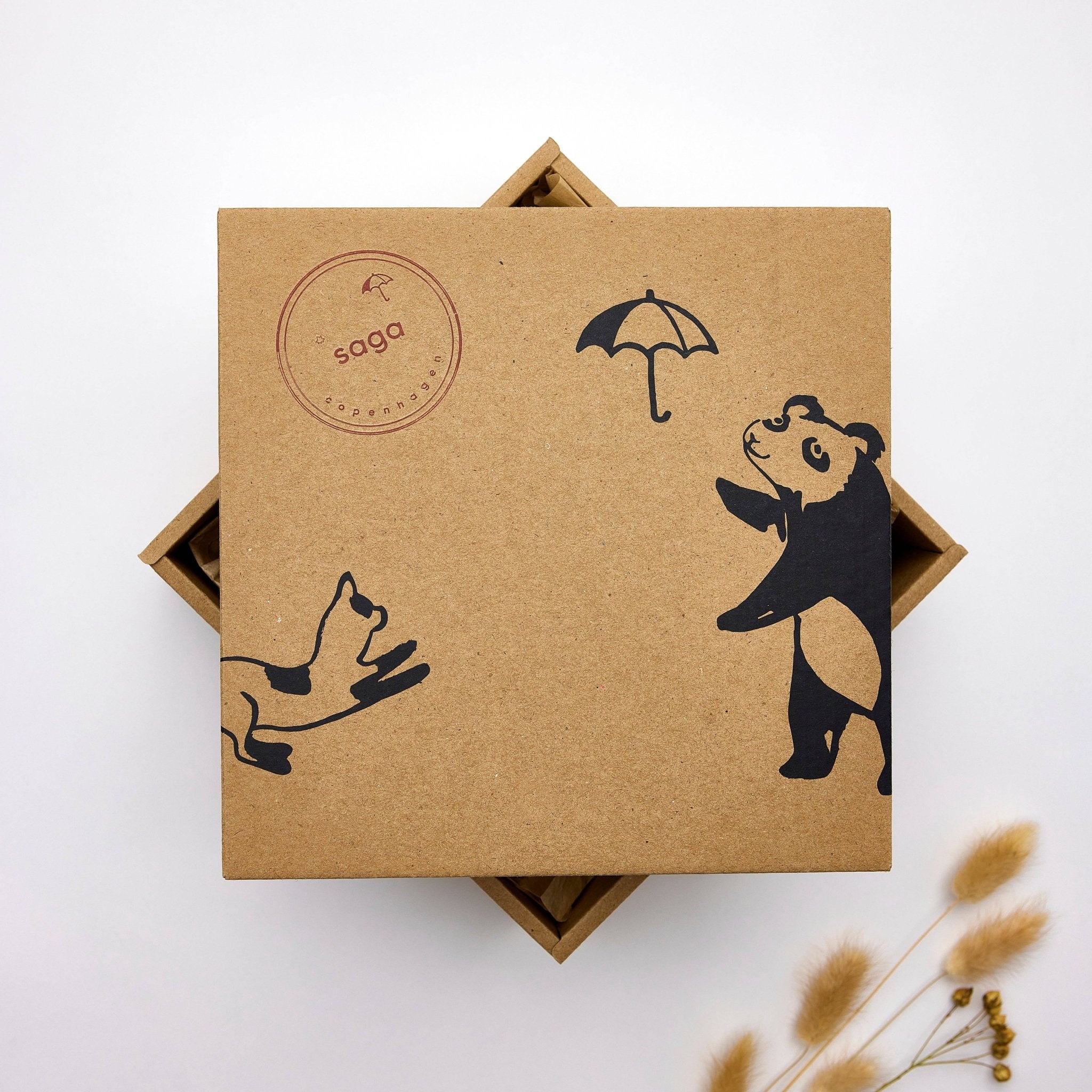 Baby - Geschenkbox - "Tiny Paws" - Nachhaltig & Bio Saga Copenhagen - malmichmunt.com