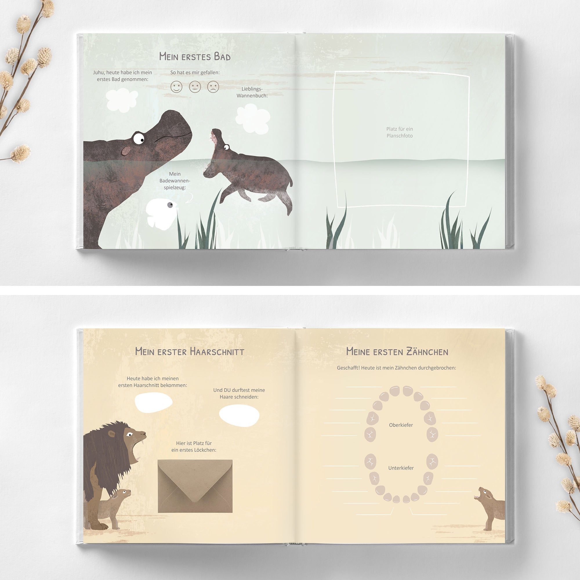 Babyalbum "Mein erstes Jahr" Fräulein Elvira - malmichmunt.com