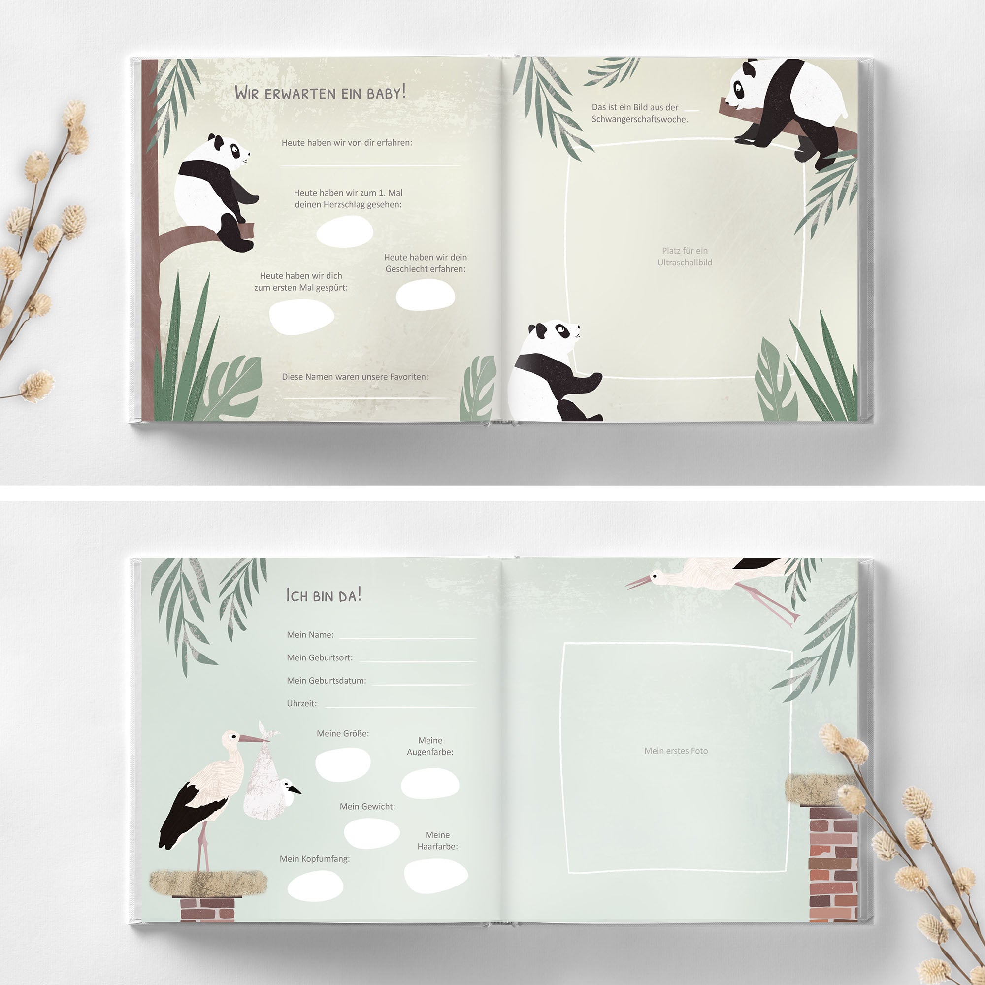 Babyalbum "Mein erstes Jahr" Fräulein Elvira - malmichmunt.com