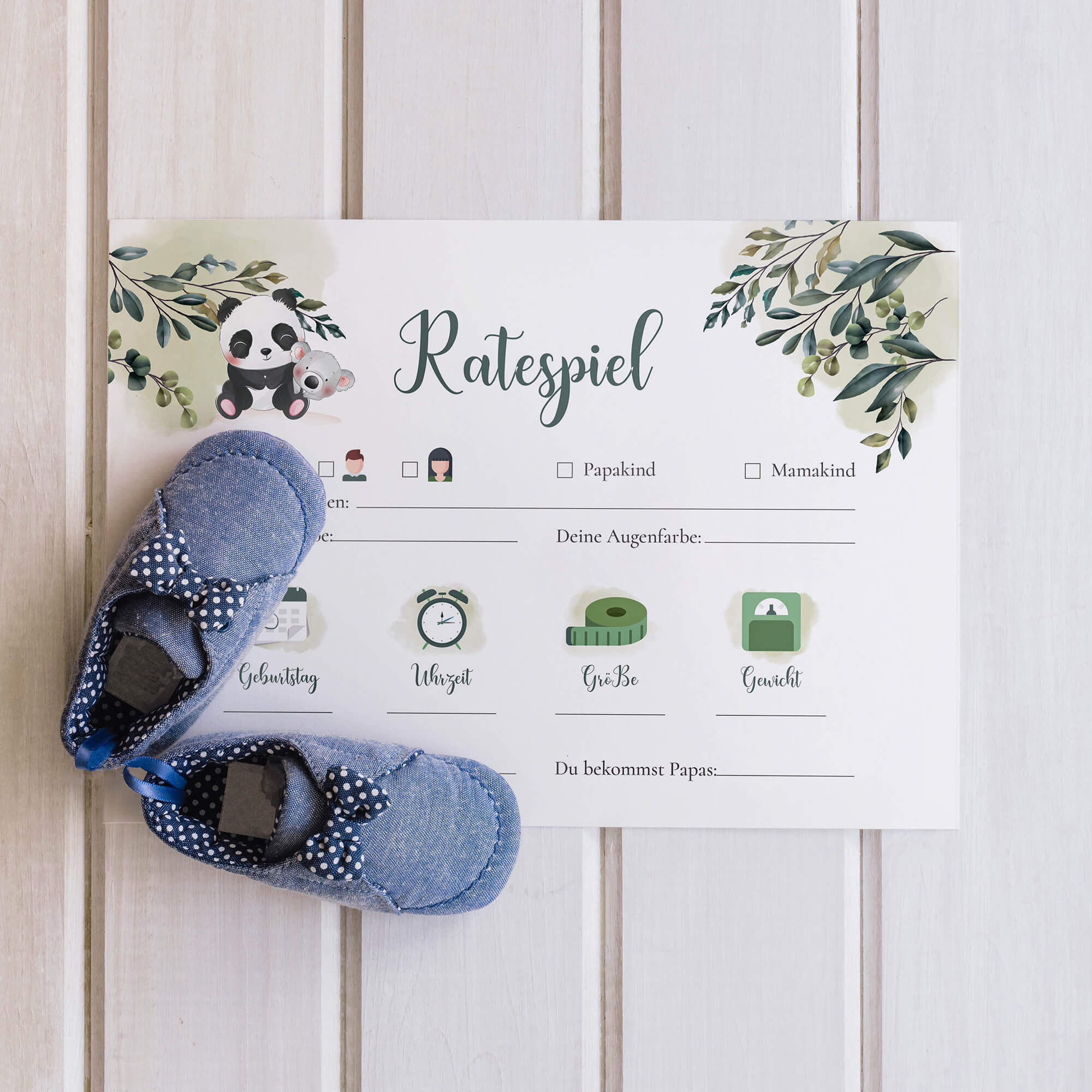 Babyparty Spiele - Set Koala Jeka - malmichmunt.com