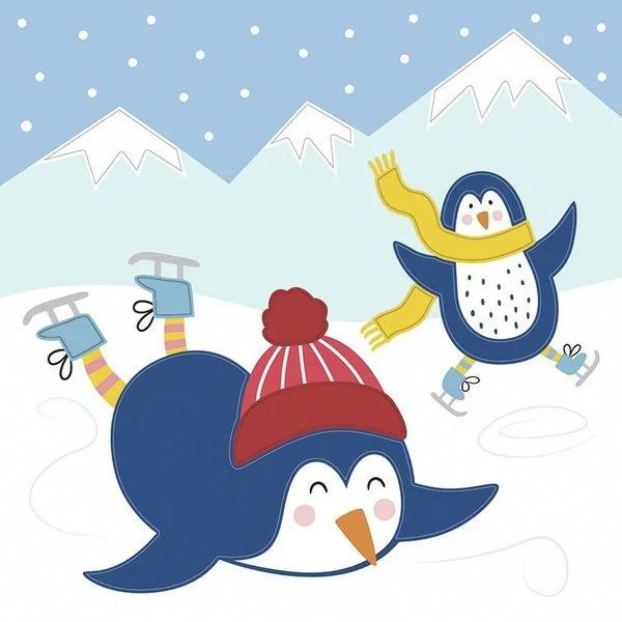 Bastelset Filzbilder "Winter friends" Ursus - malmichmunt.com