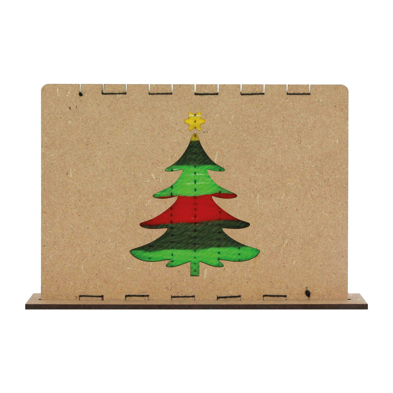 Bastelset Weihnachsbaum - Weben für Kinder Mikiprojekt - malmichmunt.com