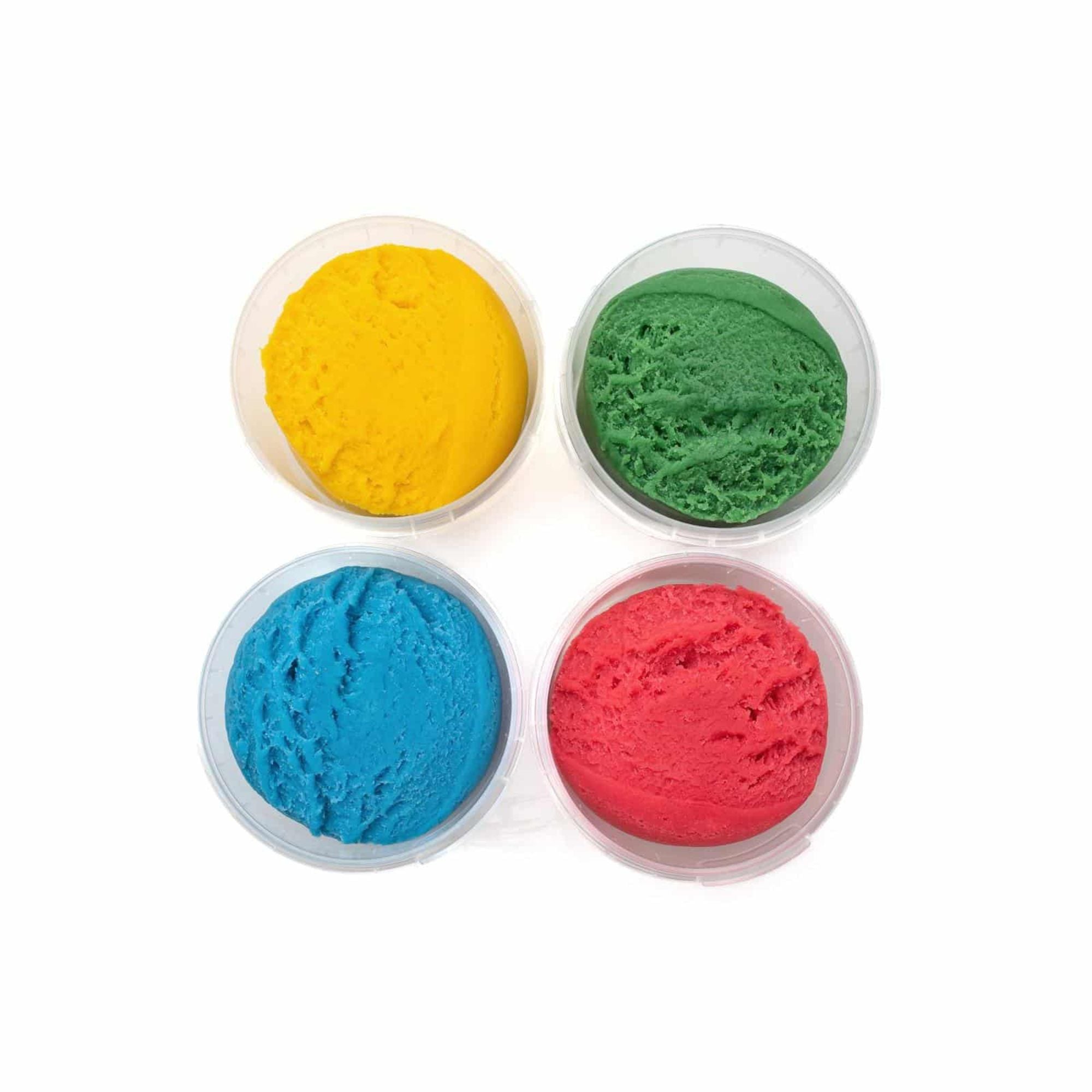 Bio Easy - Knete vegan - 4er Set "Yuki" neoGRÜN - malmichmunt.com