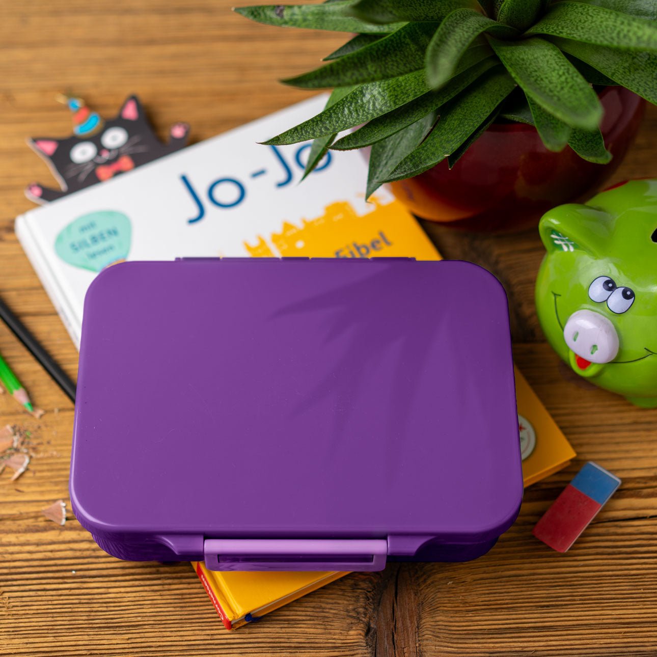 Brotdose LEKKABOX® Classic Lilac Lekkabox - malmichmunt.com