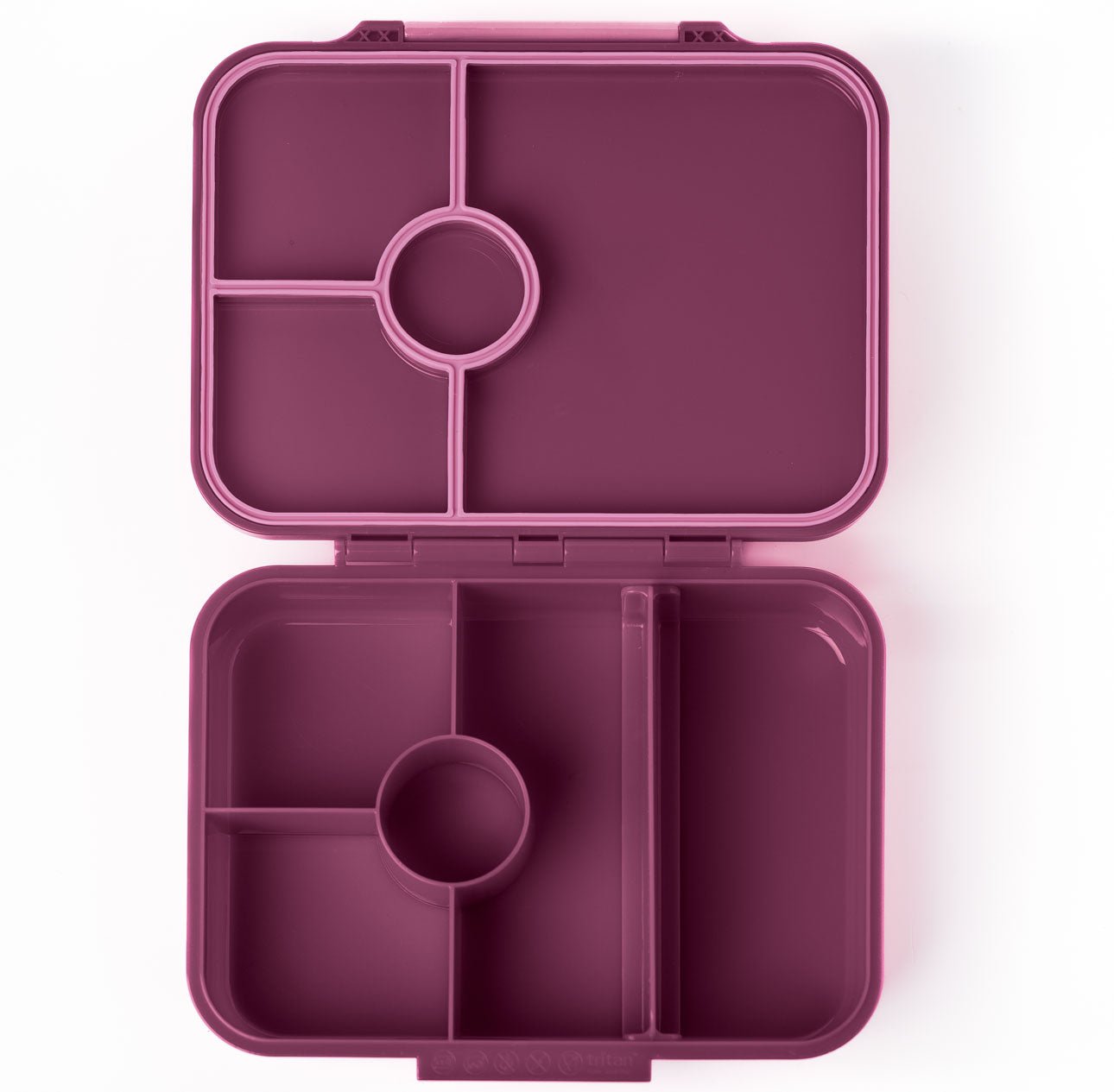 Brotdose Lekkabox® Classic Plum Lekkabox - malmichmunt.com