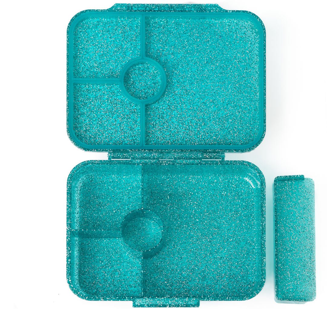 Brotdose Lekkabox Glamour Glitzer Aqua Lekkabox - malmichmunt.com
