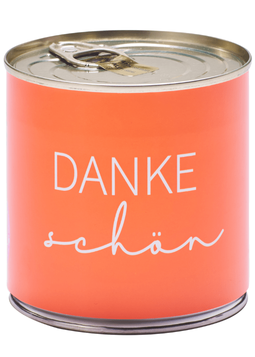 Cancake Dankeschön, Neon - Orange, Geschmack Brownie Wondercandle - malmichmunt.com
