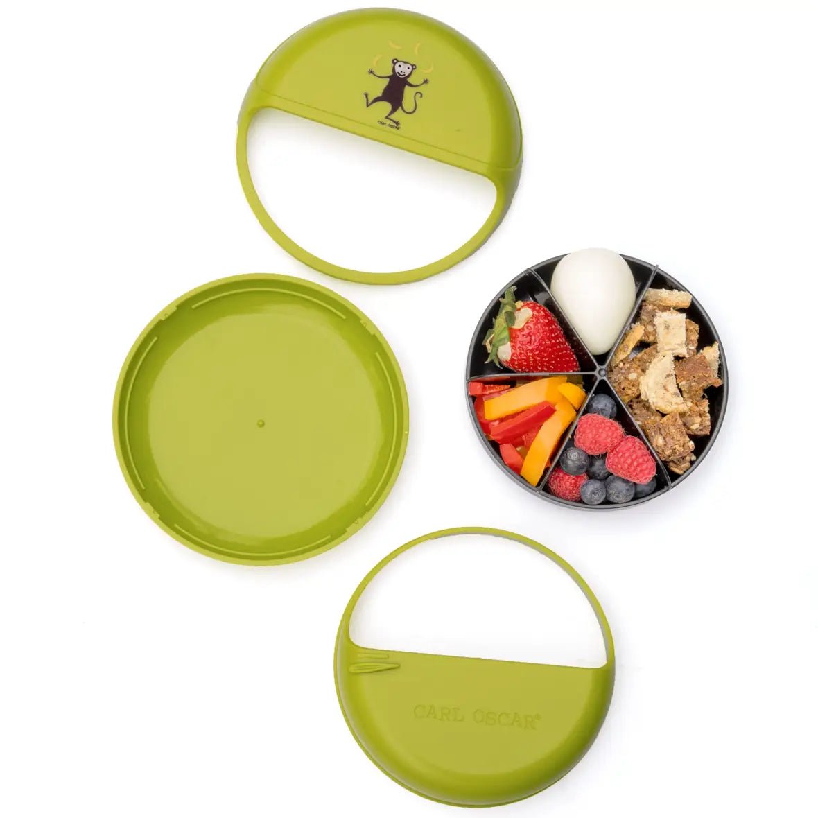 Carl Oscar SnackDISC™ für Kinder – Affe Carl Oscar - malmichmunt.com