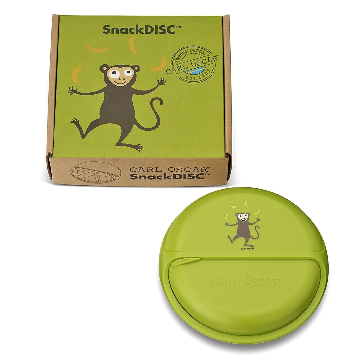 Carl Oscar SnackDISC™ für Kinder – Affe Carl Oscar - malmichmunt.com