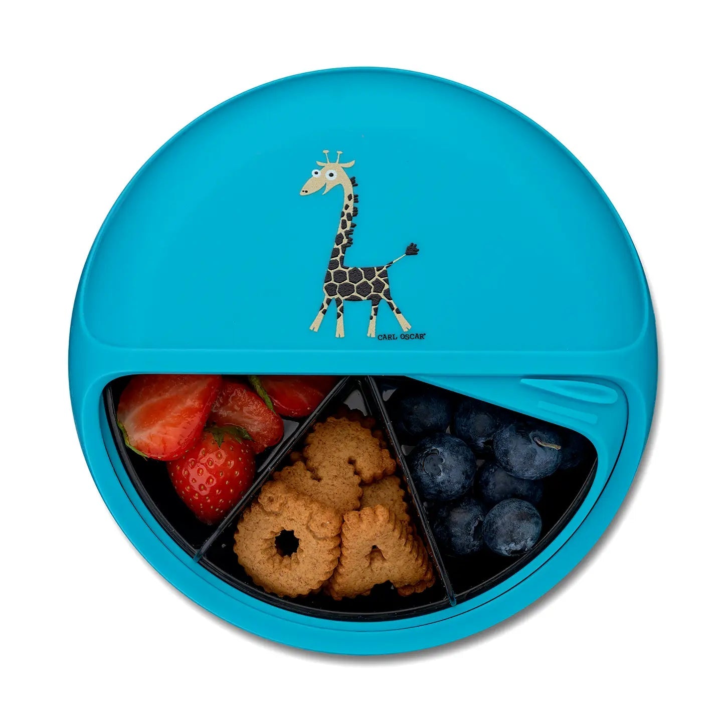 Carl Oscar SnackDISC™ für Kinder – Giraffe Carl Oscar - malmichmunt.com