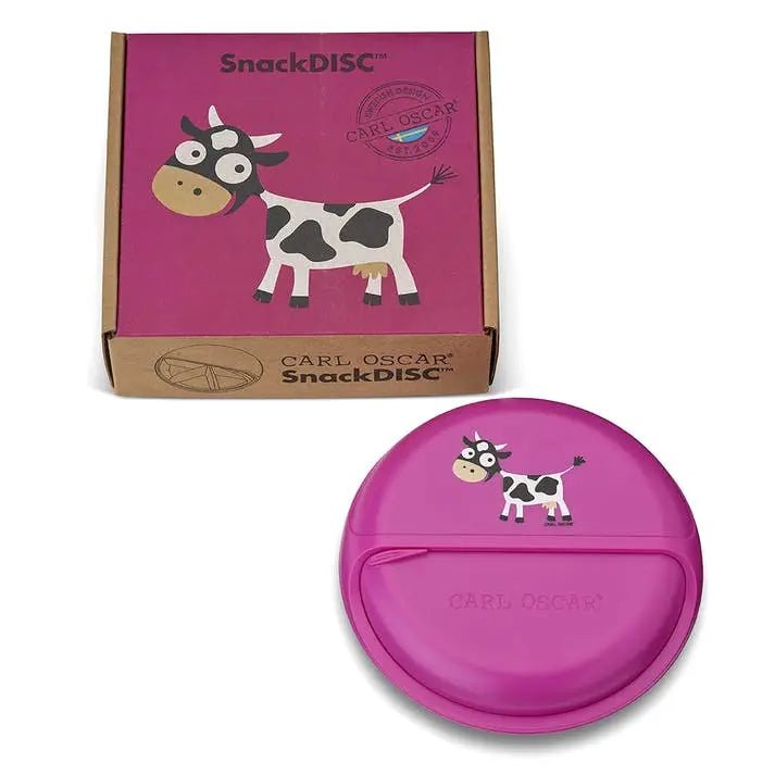 Carl Oscar SnackDISC™ für Kinder – Kuh Carl Oscar - malmichmunt.com
