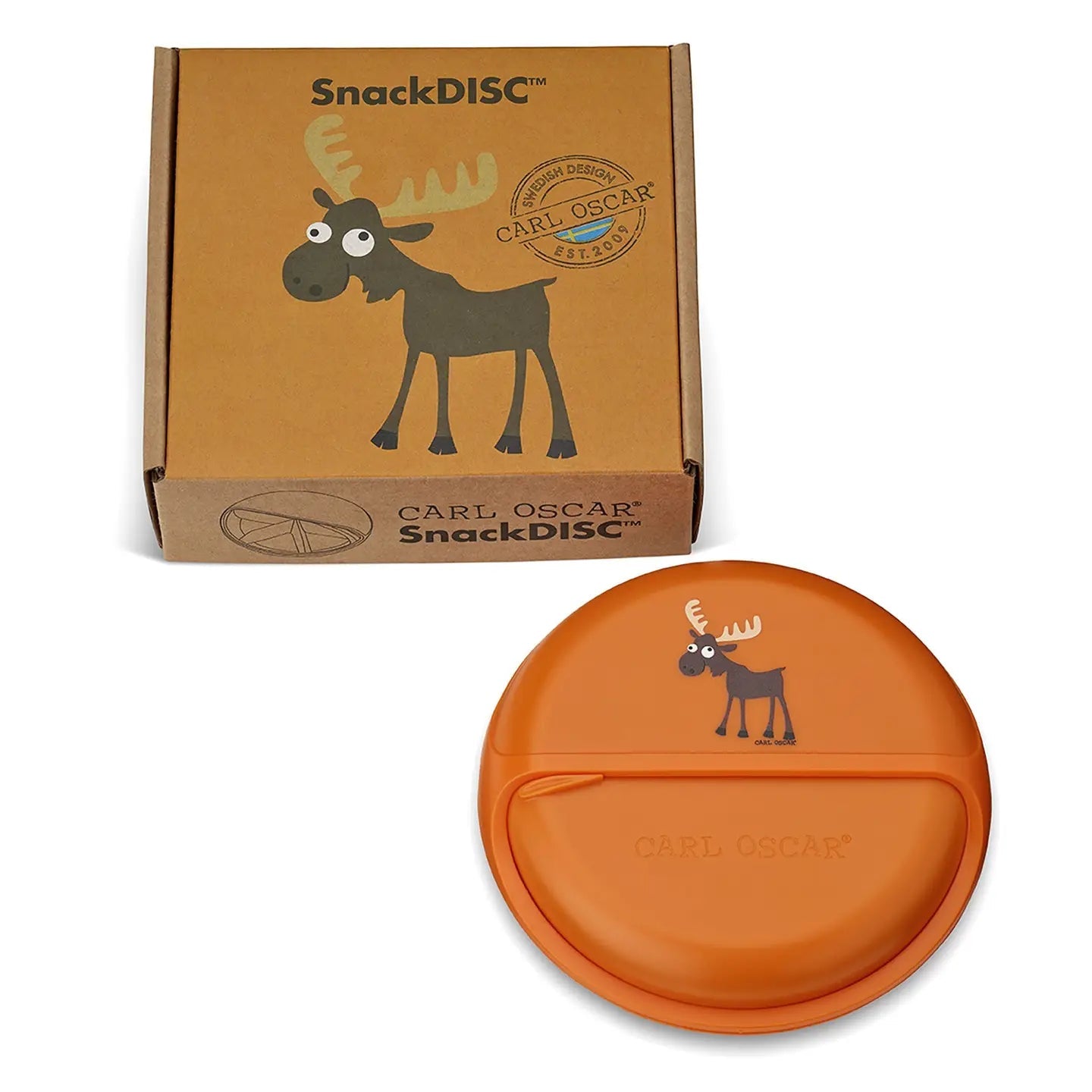 Carl Oscar SnackDISC™ für Kinder – Rentier Carl Oscar - malmichmunt.com