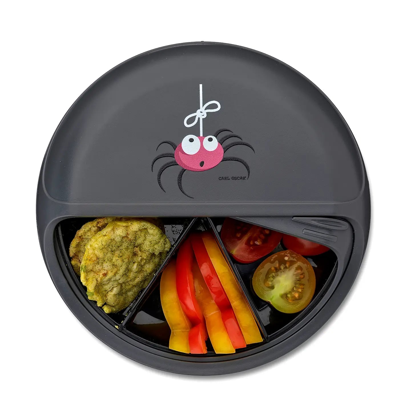 Carl Oscar SnackDISC™ für Kinder – Spinne Carl Oscar - malmichmunt.com