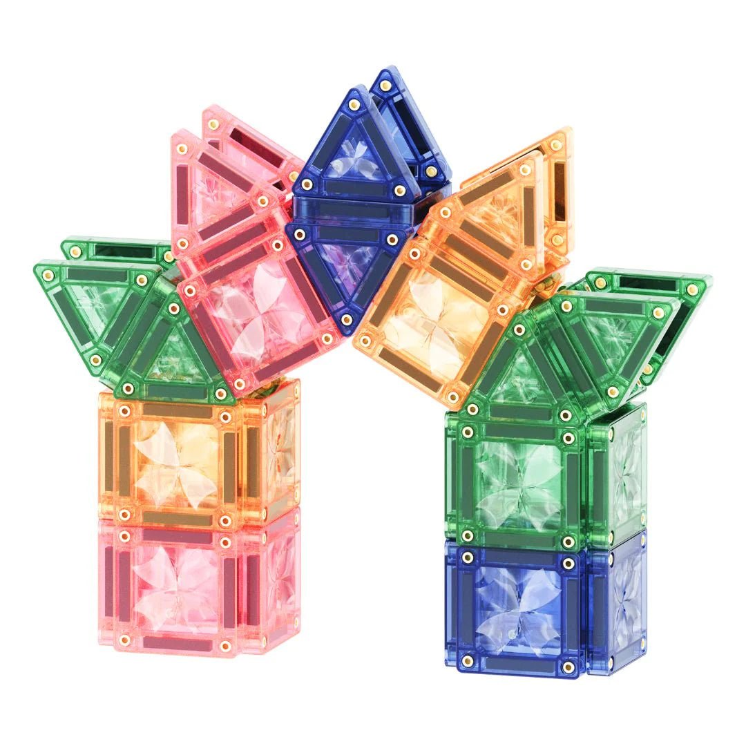 Clever Clixx Mini Magnetbausteine Pastell Clever Clixx - malmichmunt.com