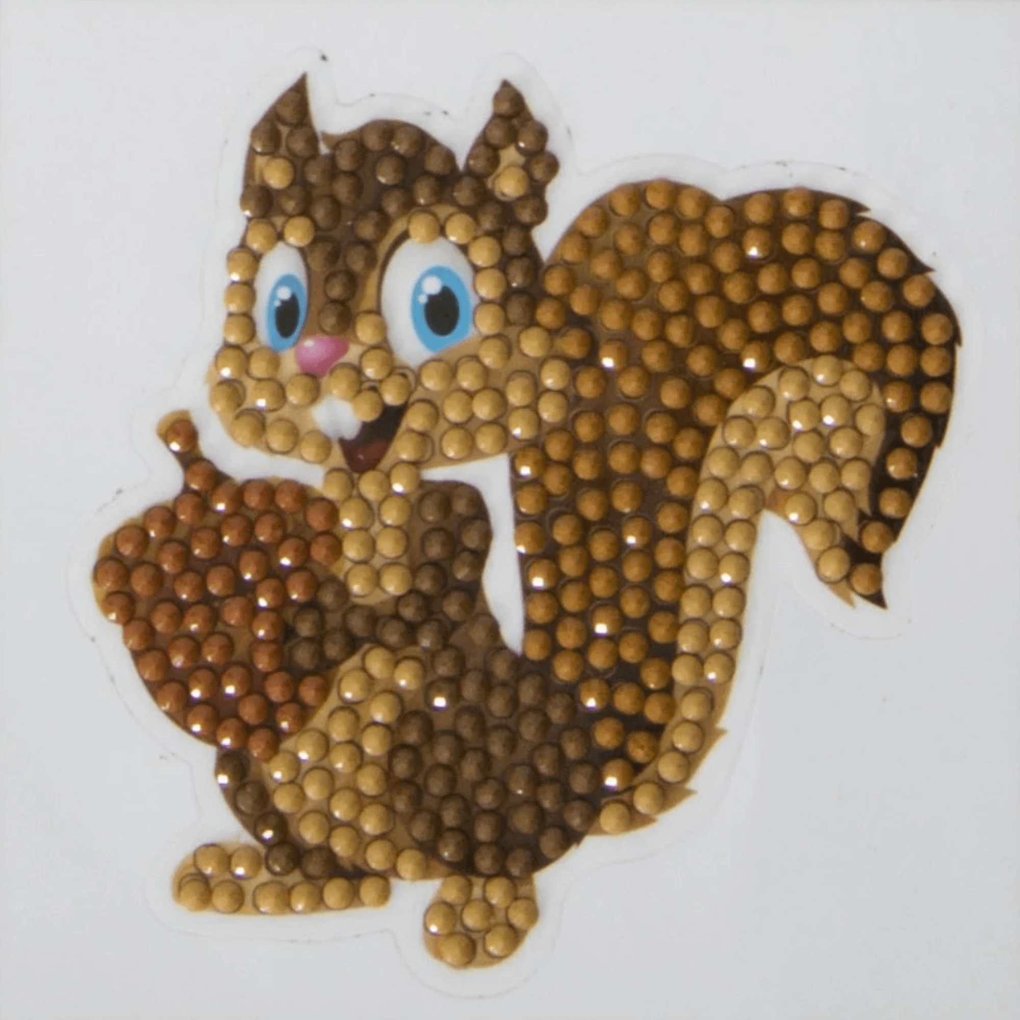 Crystal Art Sticker Kit - Motiv Eichhörnchen Craft Buddy - malmichmunt.com