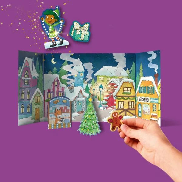 Diamond Painting Adventskalender: Glitzerndes Weihnachtsdorf TOPP Verlag - malmichmunt.com
