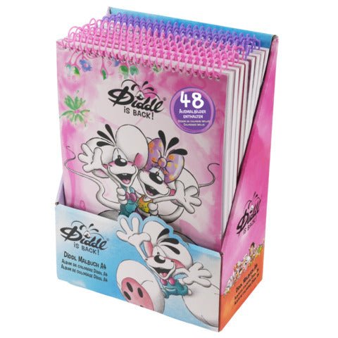 Diddl Malbuch A4 Diddl - malmichmunt.com