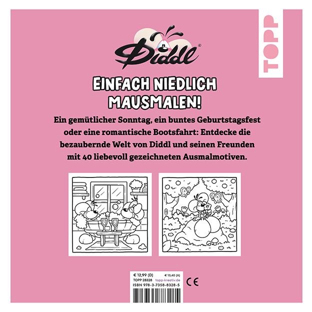 Die bunte Welt von DIDDL und seinen Freunden - Diddl's Cosy Life TOPP Verlag - malmichmunt.com