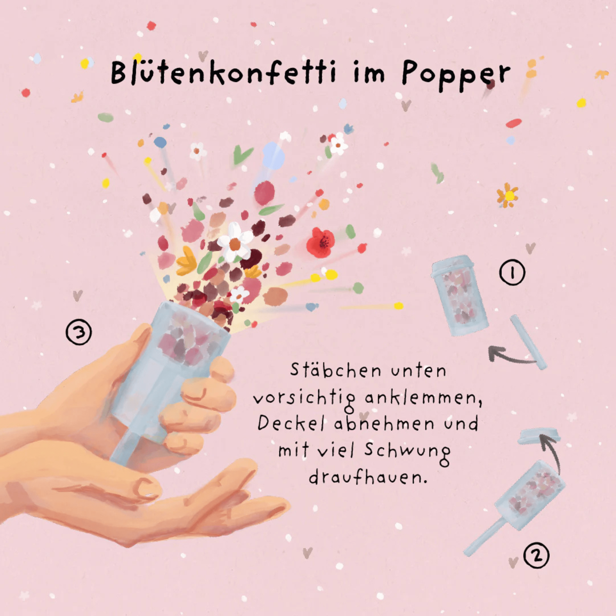 Die Stadtgärtner Blütenkonfetti im Popper - Ja! Die Stadtgärtner - malmichmunt.com