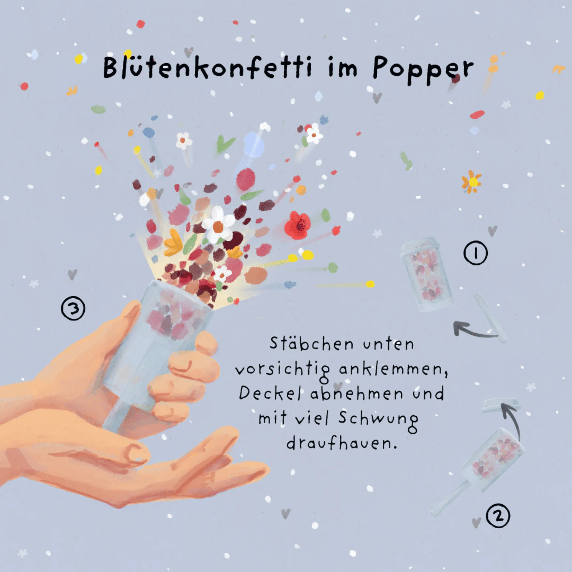 Die Stadtgärtner Blütenkonfetti im Popper - Namaste Bitches Die Stadtgärtner - malmichmunt.com
