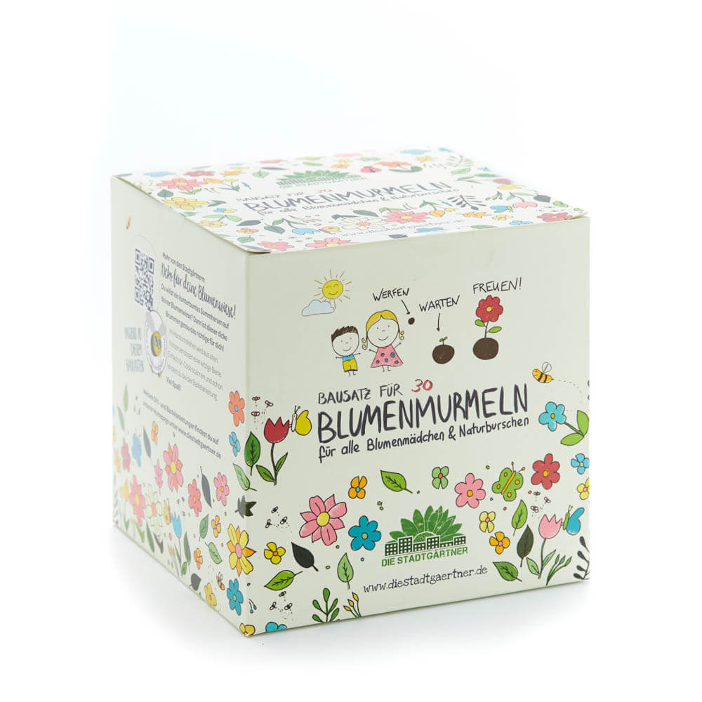 DIY Blumenmurmeln Bausatz Die Stadtgärtner - malmichmunt.com