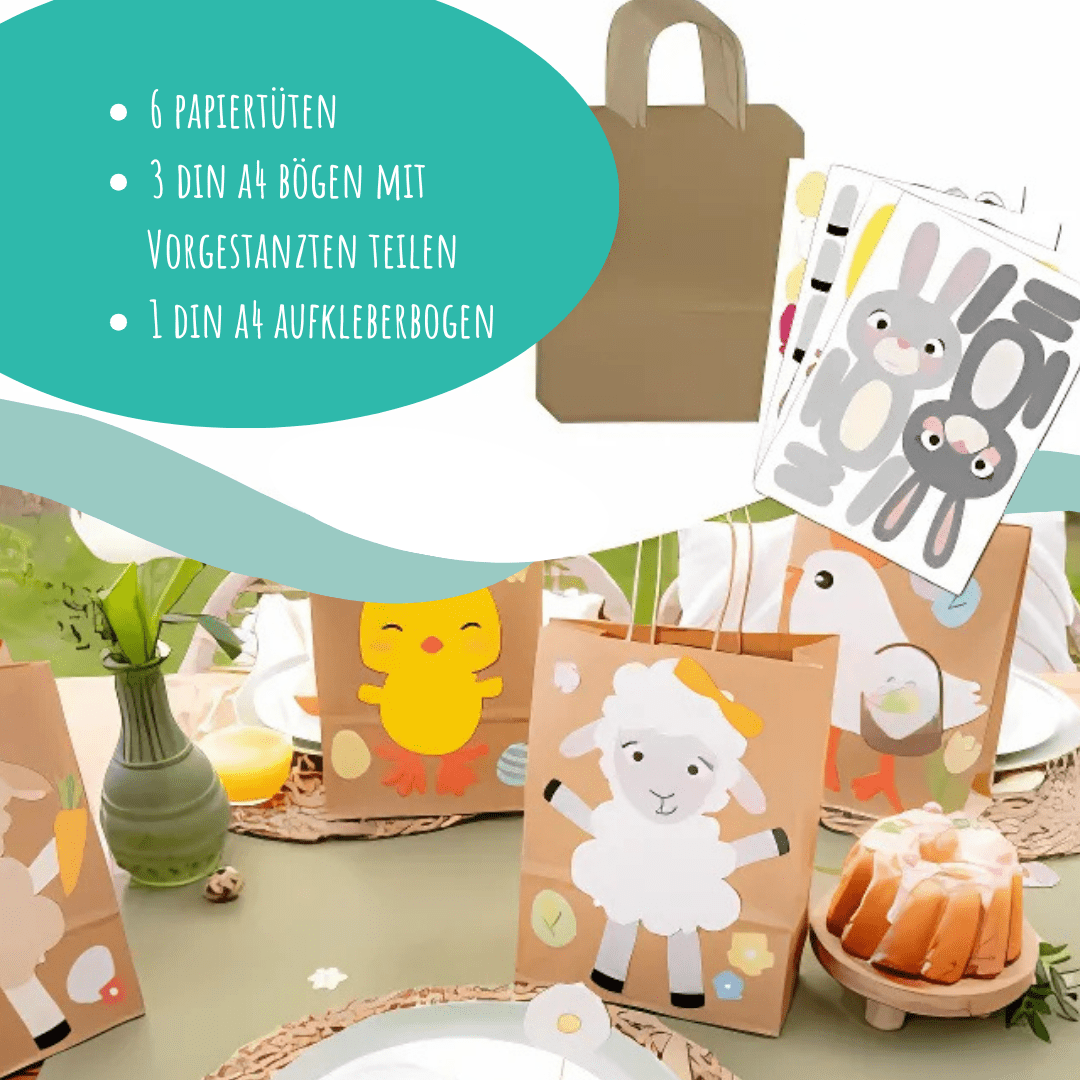 DIY Set Geschenktüten Ostern Papierdrachen - malmichmunt.com