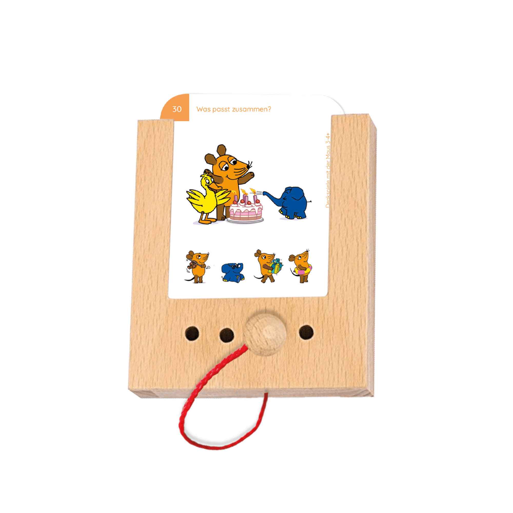 Erste Denkspiele mit der Maus 3 - 4+ - Übungen für den Lochkasten Lernspielverlag - malmichmunt.com