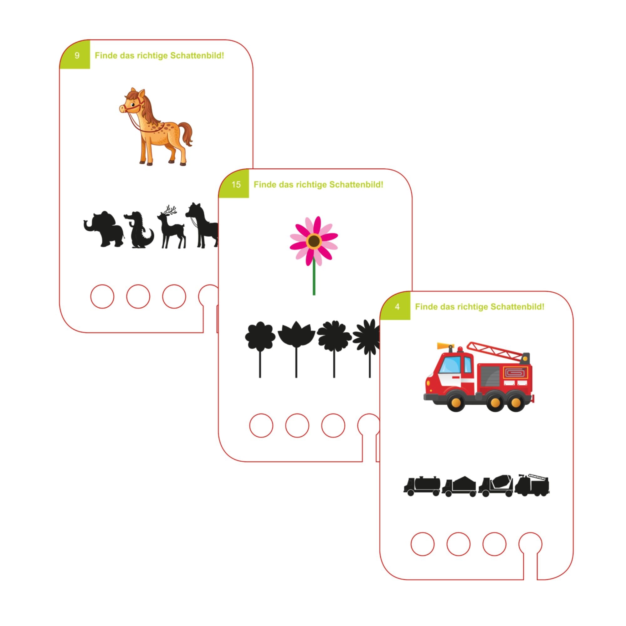 Erste Schattenspiele - Übungen für den Lochkasten Lernspielverlag - malmichmunt.com