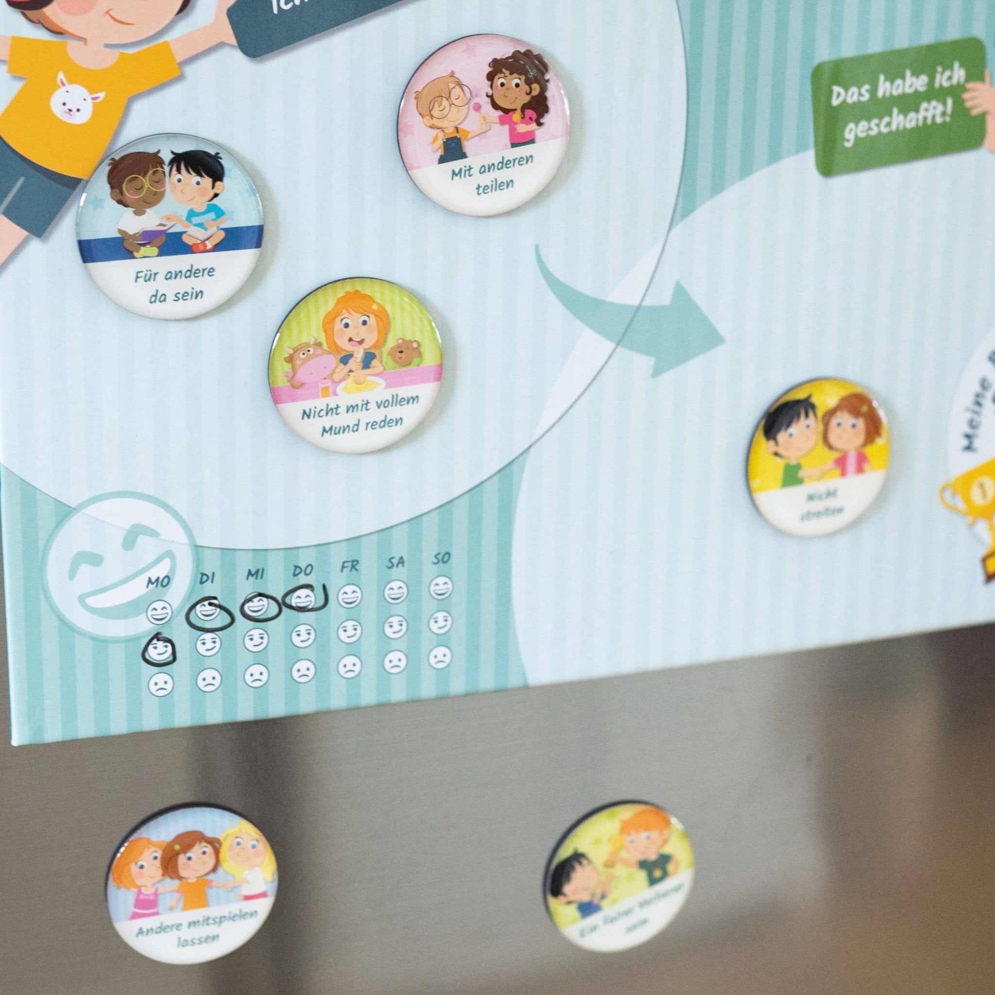 Erweiterungs - Set für Magnettafel "Fair und höflich" Papierdrachen - malmichmunt.com