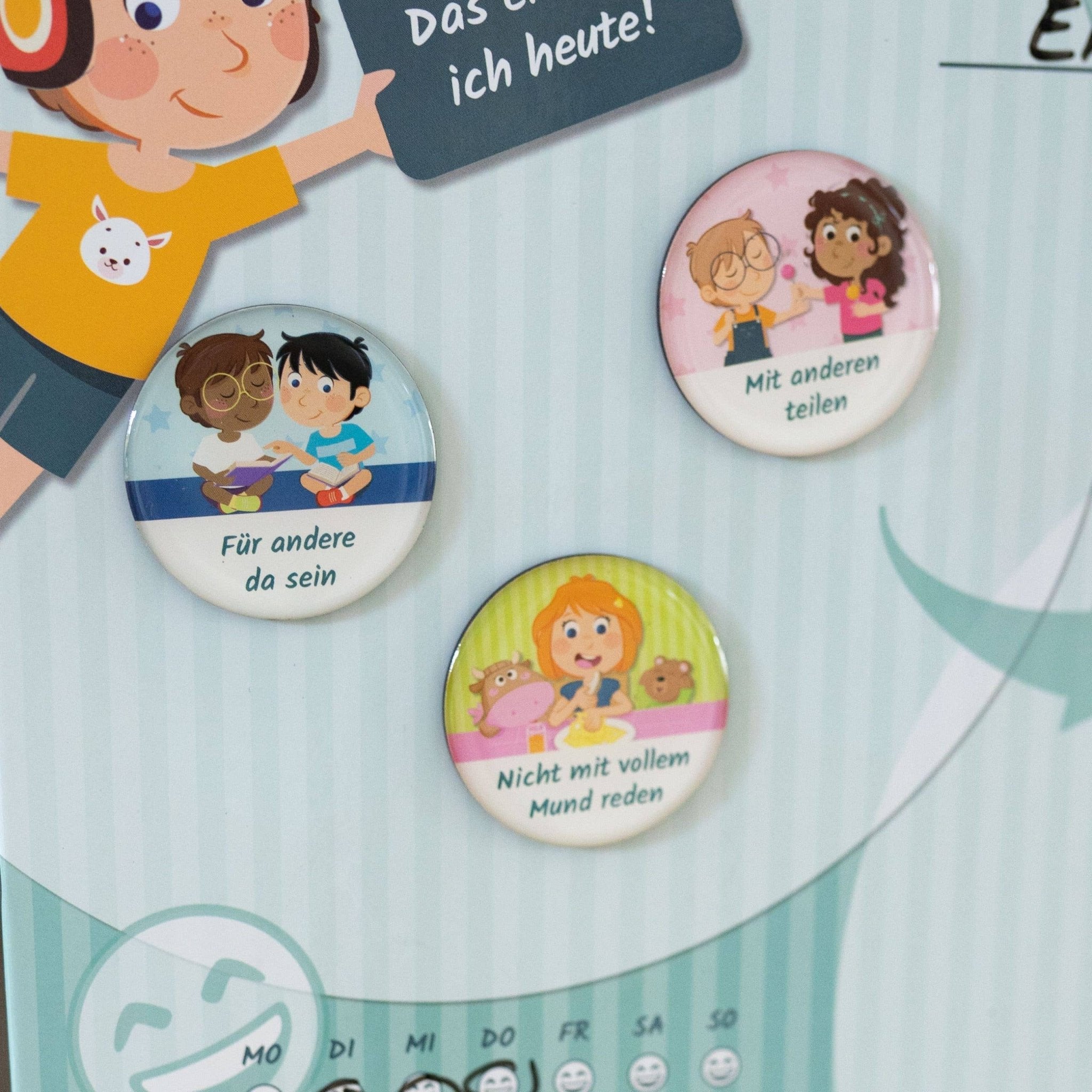 Erweiterungs - Set für Magnettafel "Fair und höflich" Papierdrachen - malmichmunt.com