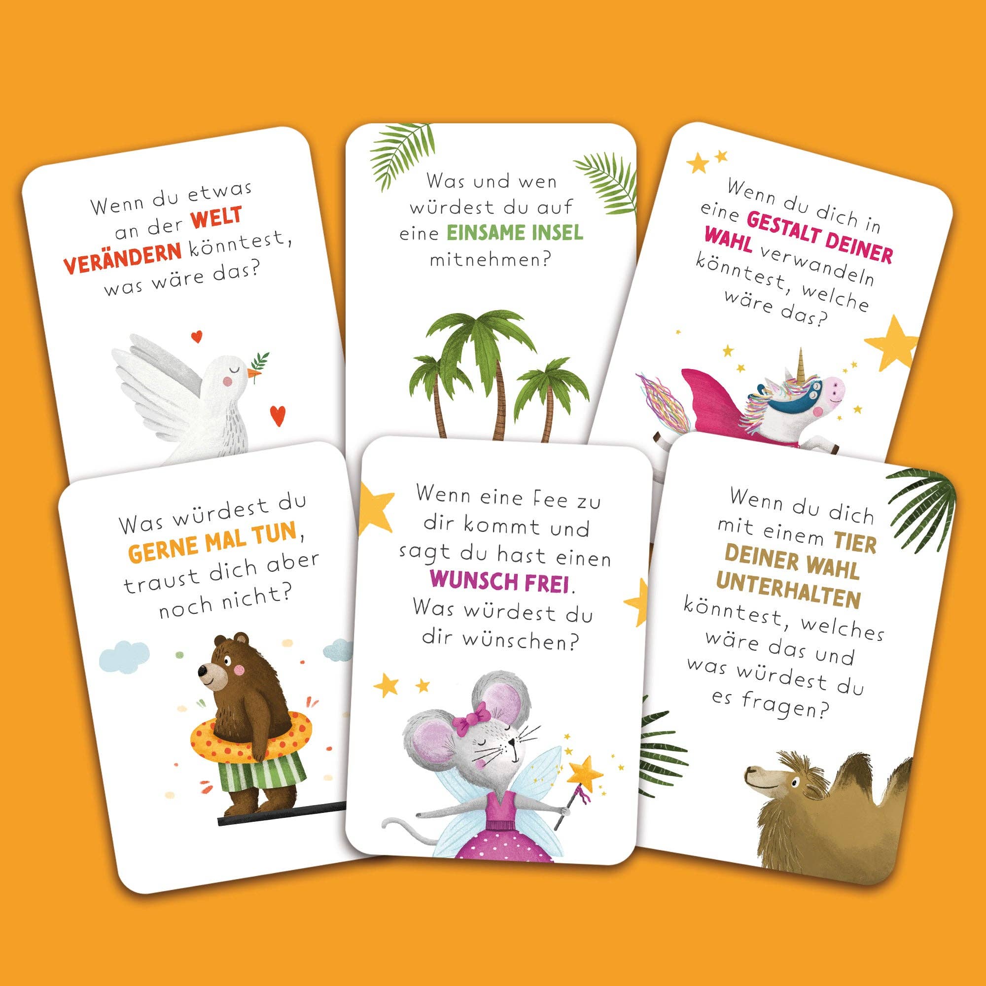 Erzähl doch mal – Gesprächskarten für Kinder Rüsselfuchs - malmichmunt.com